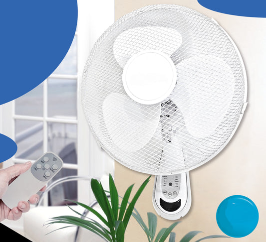 16” WALL FAN WITH REMOTE CONTROL 