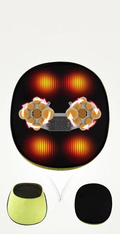 2-In-1 Shiatsu Heat Massager ,Foot Massager , Lumbar area