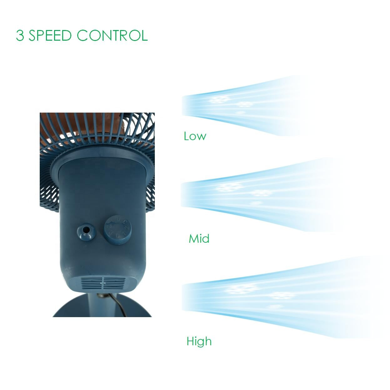 12" STAND FAN- 49479