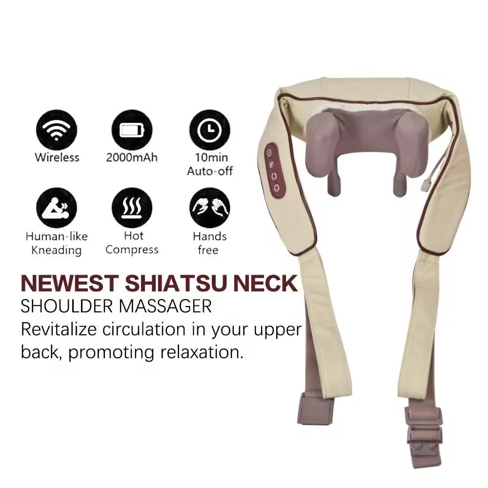 Rechargeable 6D Neck and Back Massager