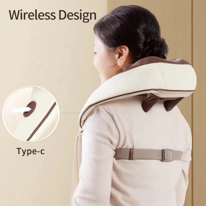 Rechargeable 6D Neck and Back Massager